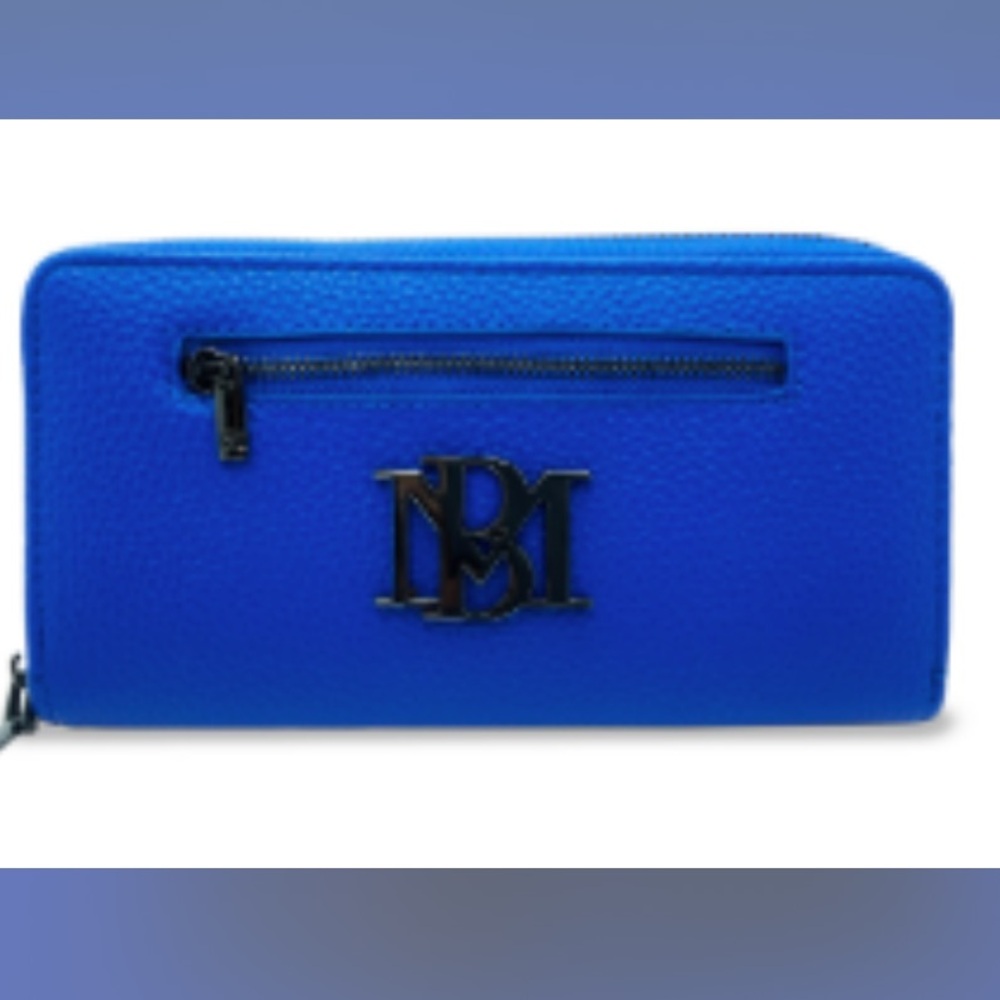 Blue Wallet with Logo